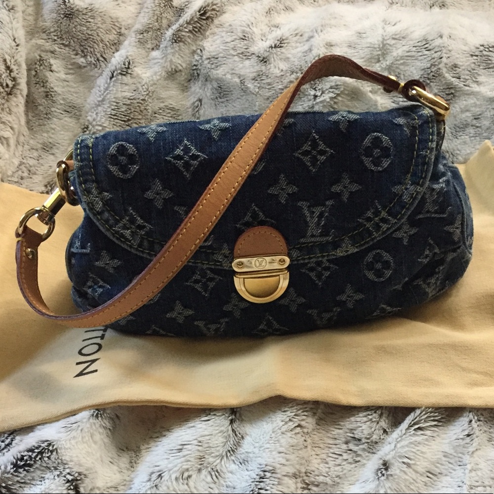 Louis Vuitton Denim Pleaty